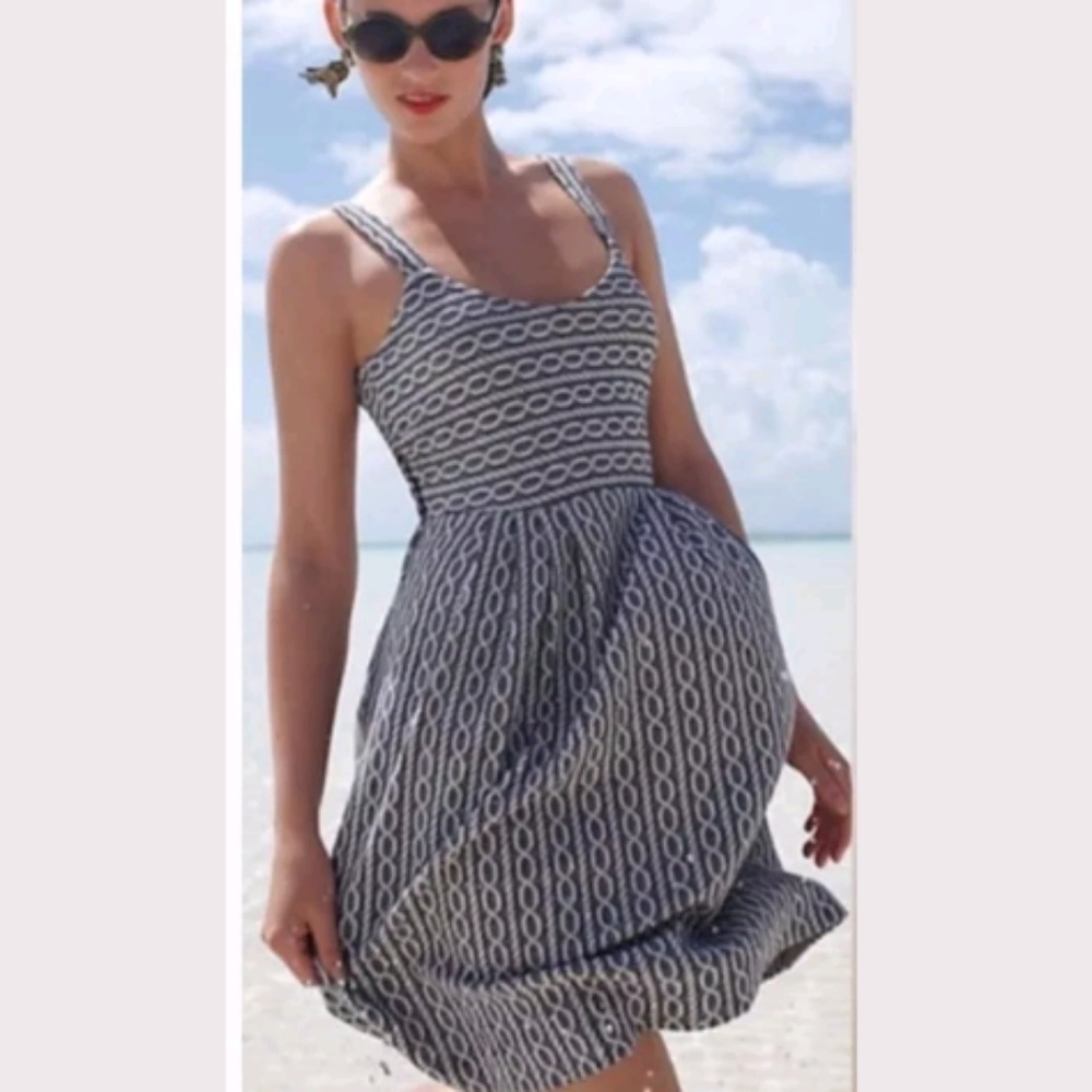 Postmark Anthro Gray Geometric Knit Dress - Picture 2 of 3